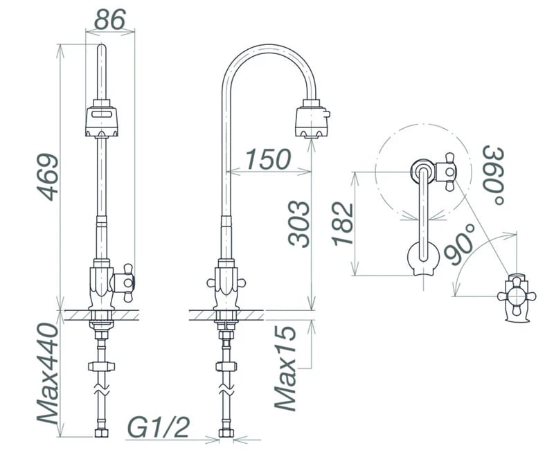 Ảnh Vòi rửa bát Viglacera VG705 2