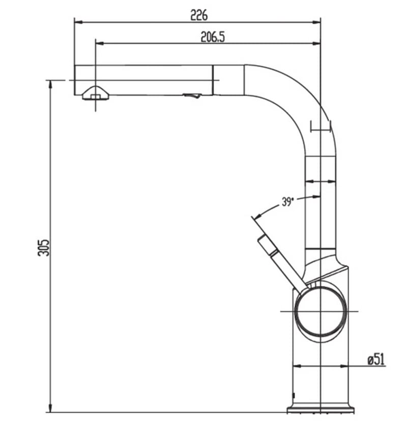 Ảnh Vòi rửa bát Moen GN67100-01 2