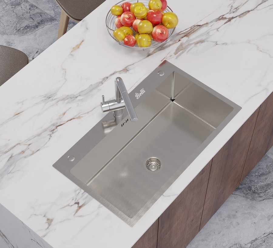 Ảnh Chậu Luxury 1 hộc đơn BL7845D 2