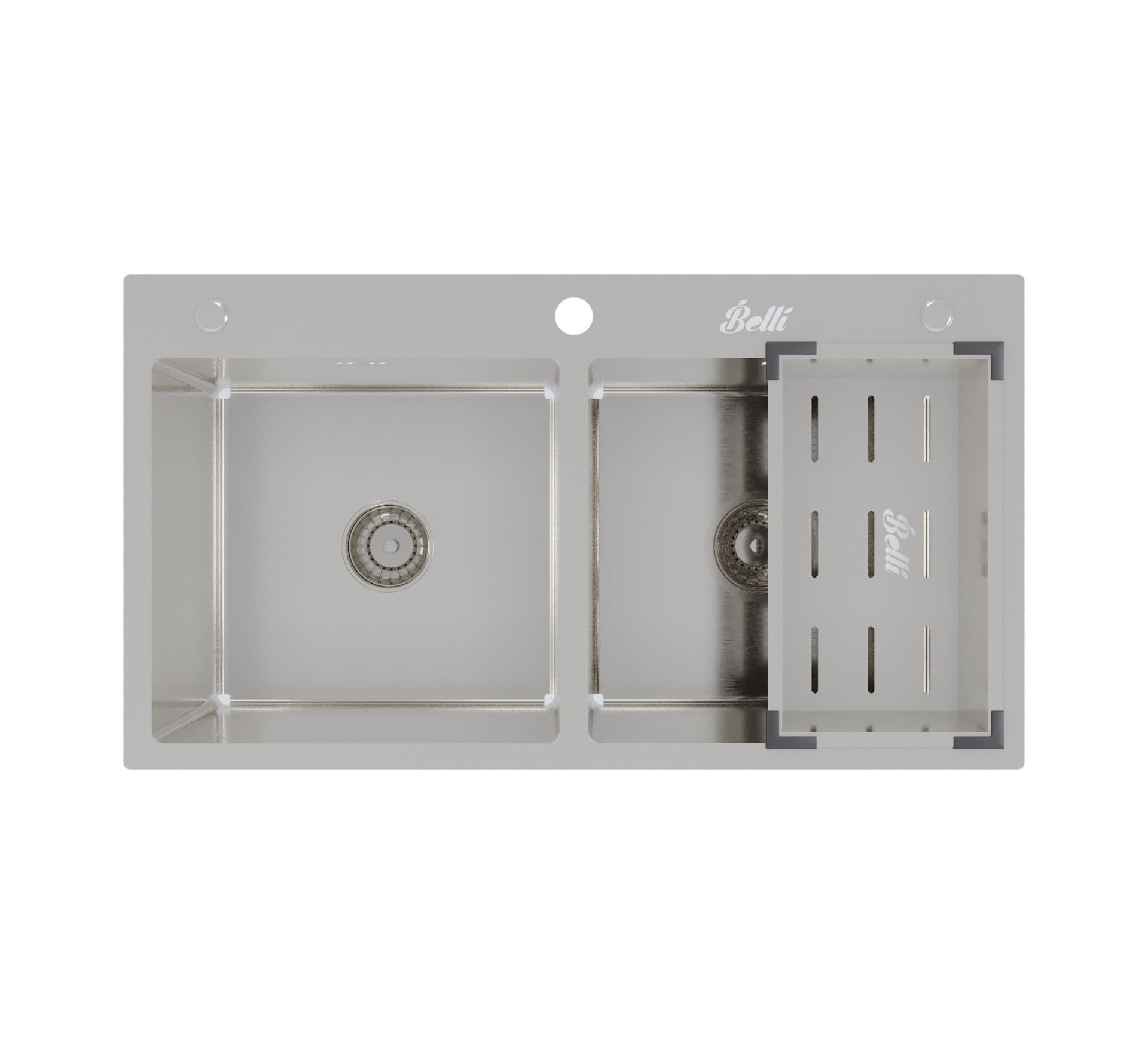 Ảnh Chậu Luxury 2 hộc cân BL8245C 4