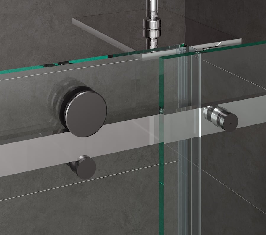 Ảnh Vách kính nhà tắm màu Black Belli BLP-1x2TBV1 3