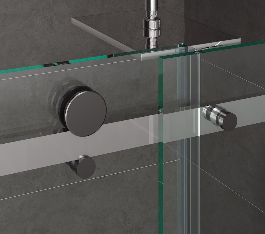 Ảnh Vách kính nhà tắm màu Black Belli BLP-1x2TBV1 3