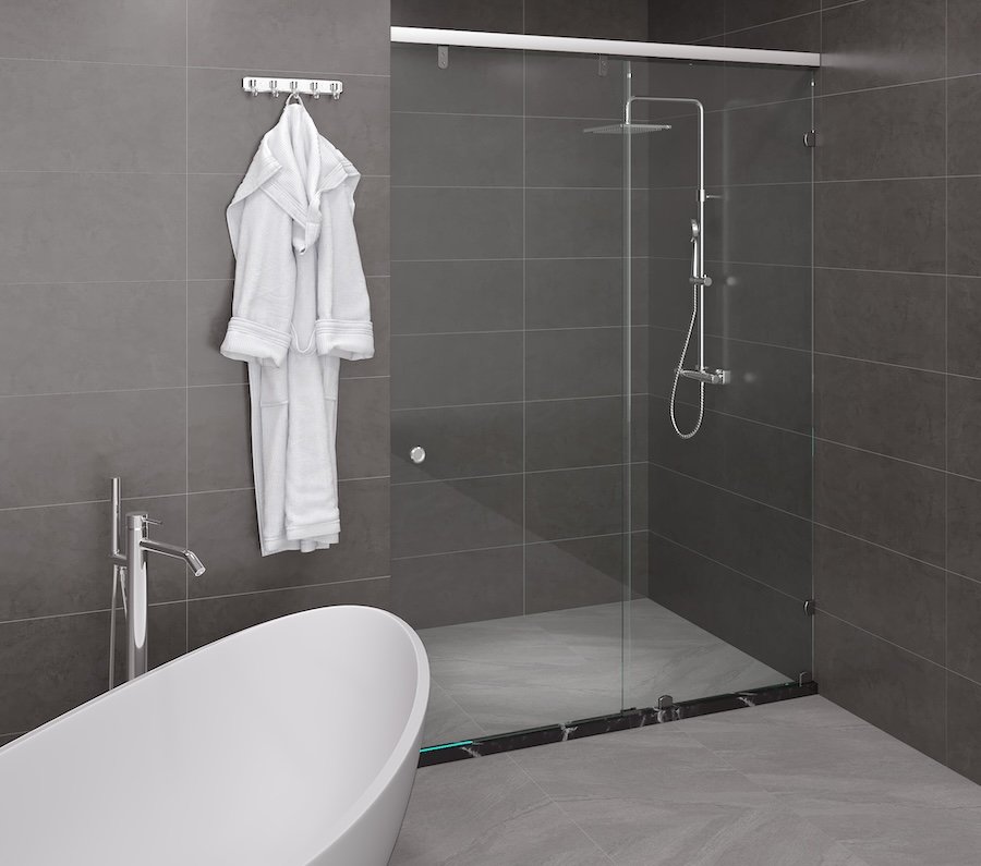 Ảnh Vách kính nhà tắm màu Black Belli BLP-1x2TBV2 2