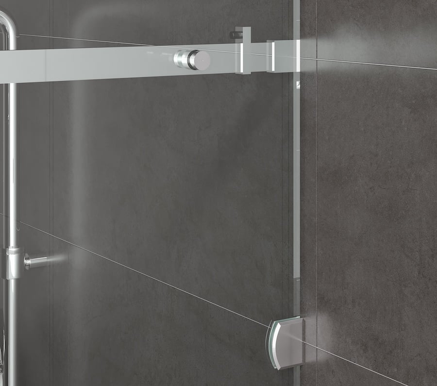 Ảnh Vách kính nhà tắm màu Crom Belli BLP-1x2TCV1 4