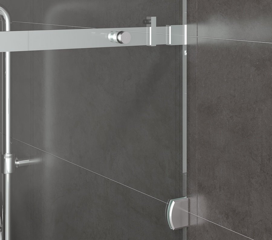 Ảnh Vách kính nhà tắm màu Crom Belli BLP-1x2TCV1 4