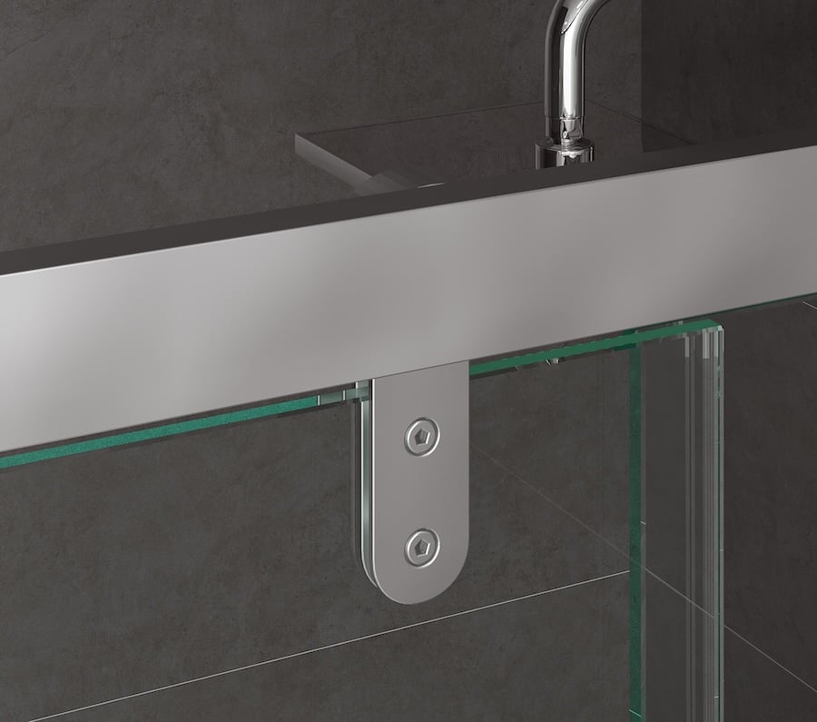 Ảnh Vách kính nhà tắm màu Crom Belli BLP-1x2TCV2 3