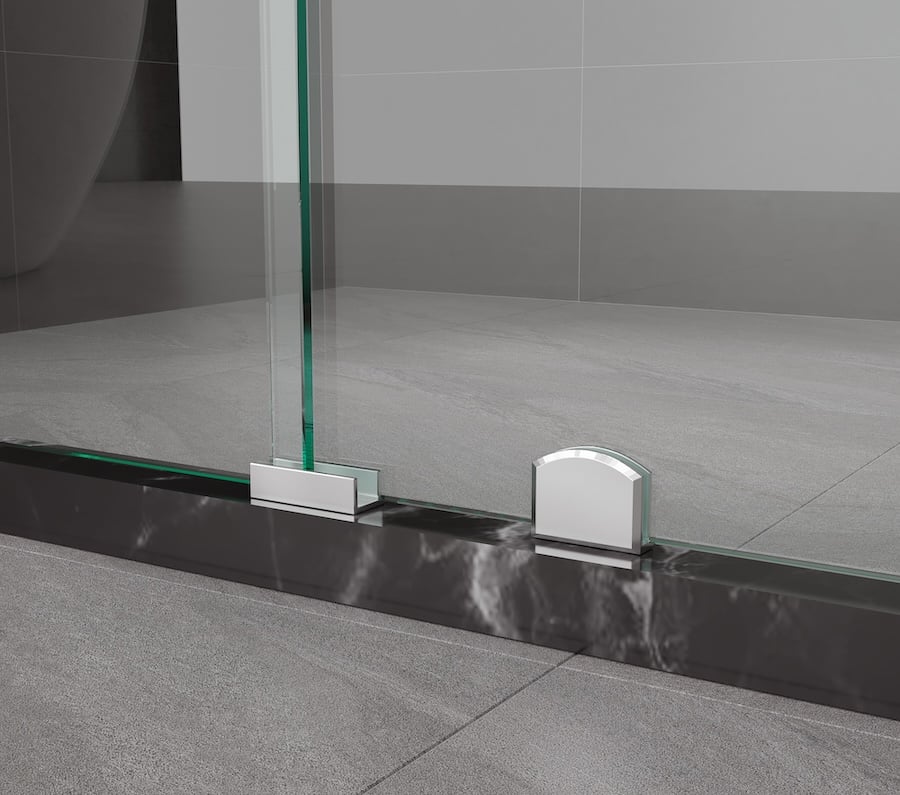 Ảnh Vách kính nhà tắm màu Crom Belli BLP-1x2TCV2 4