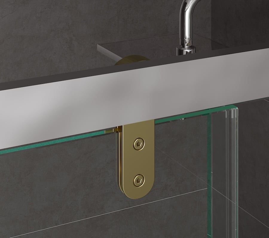 Ảnh Vách kính nhà tắm màu Gold Belli BLP-1x2TGV2 3