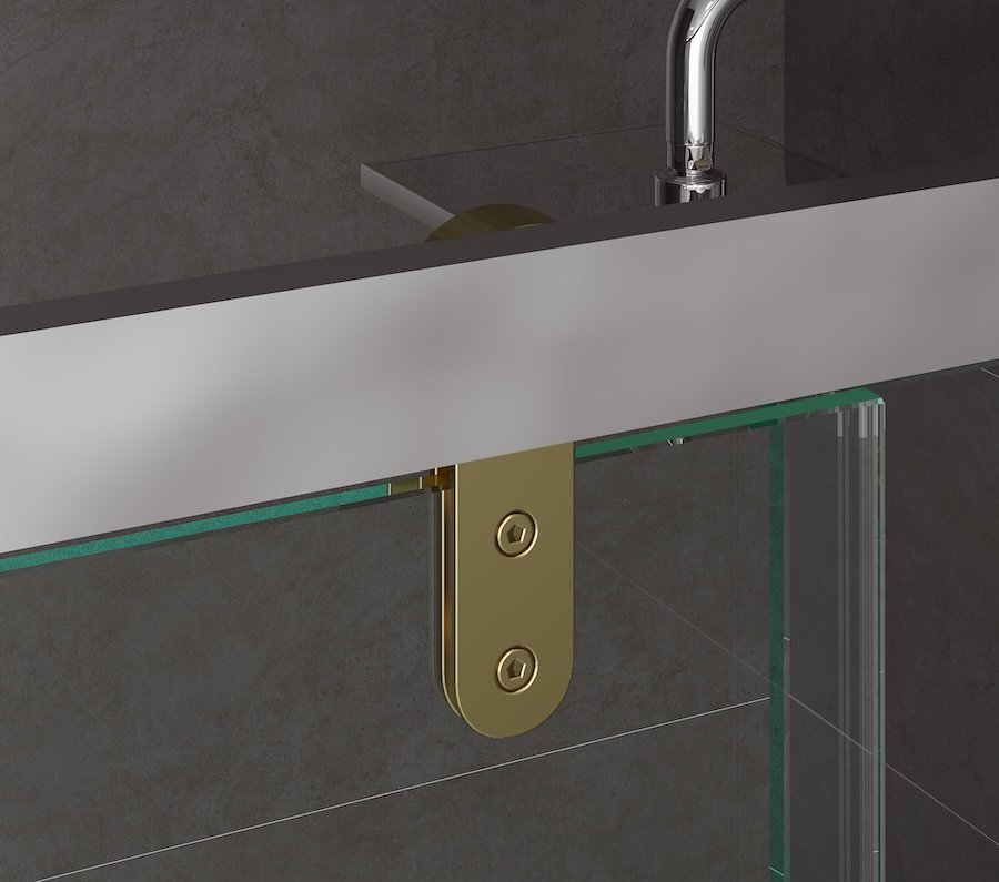 Ảnh Vách kính nhà tắm màu Gold Belli BLP-1x2TGV2 3