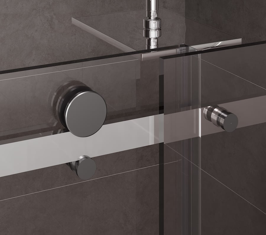 Ảnh Vách kính nhà tắm màu Black Belli BLP-1x2XBV1 3