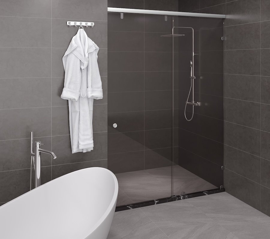 Ảnh Vách kính nhà tắm màu Black Belli BLP-1x2XBV2 2