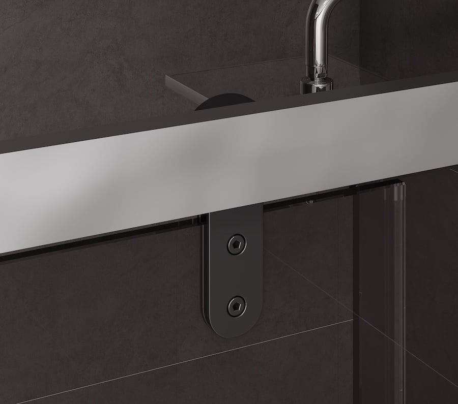Ảnh Vách kính nhà tắm màu Black Belli BLP-1x2XBV2 3
