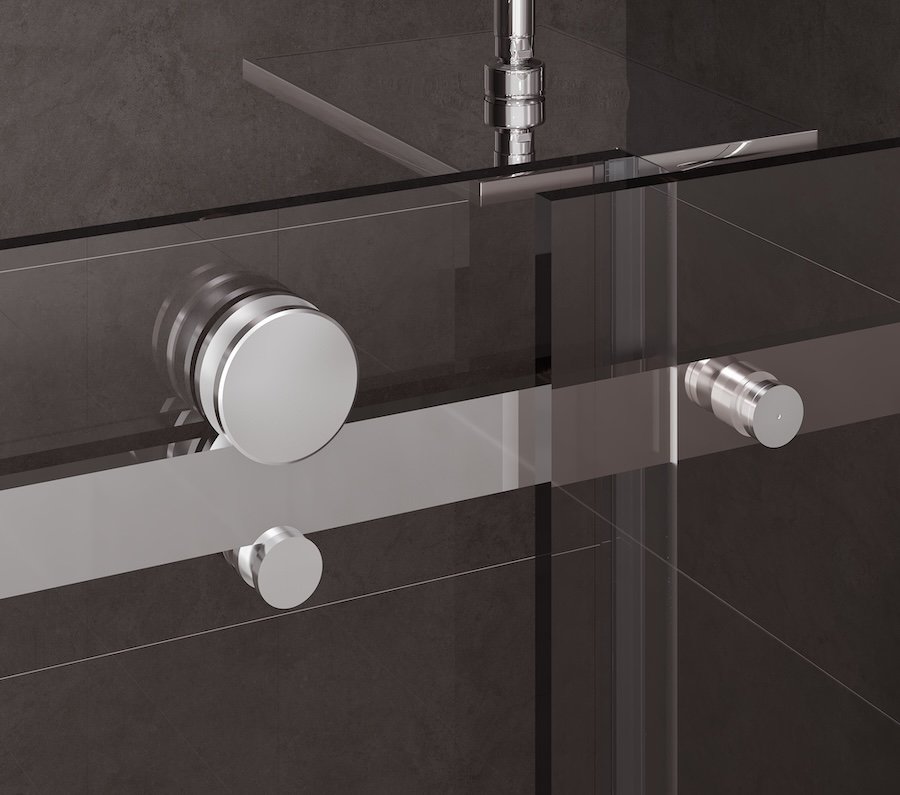 Ảnh Vách kính nhà tắm màu Crom Belli BLP-1x2XCV1 3