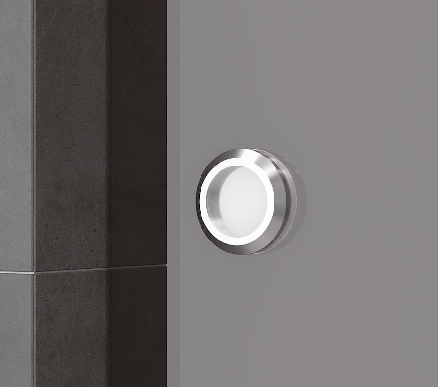 Ảnh Vách kính nhà tắm màu Crom Belli BLP-1x2XCV1 4
