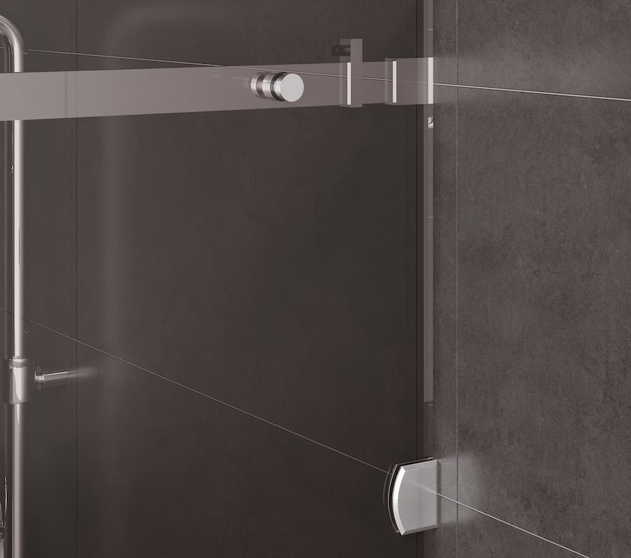 Ảnh Vách kính nhà tắm màu Crom Belli BLP-1x2XCV1 5