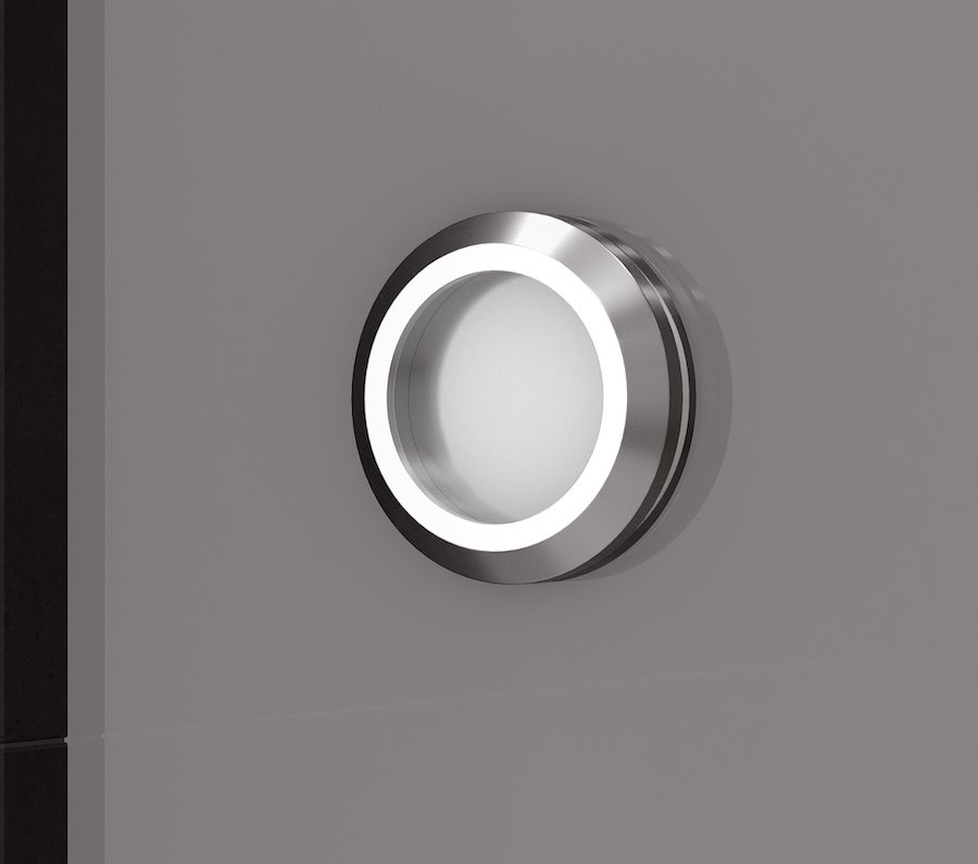 Ảnh Vách kính nhà tắm màu Crom Belli BLP-1x2XCV2 5