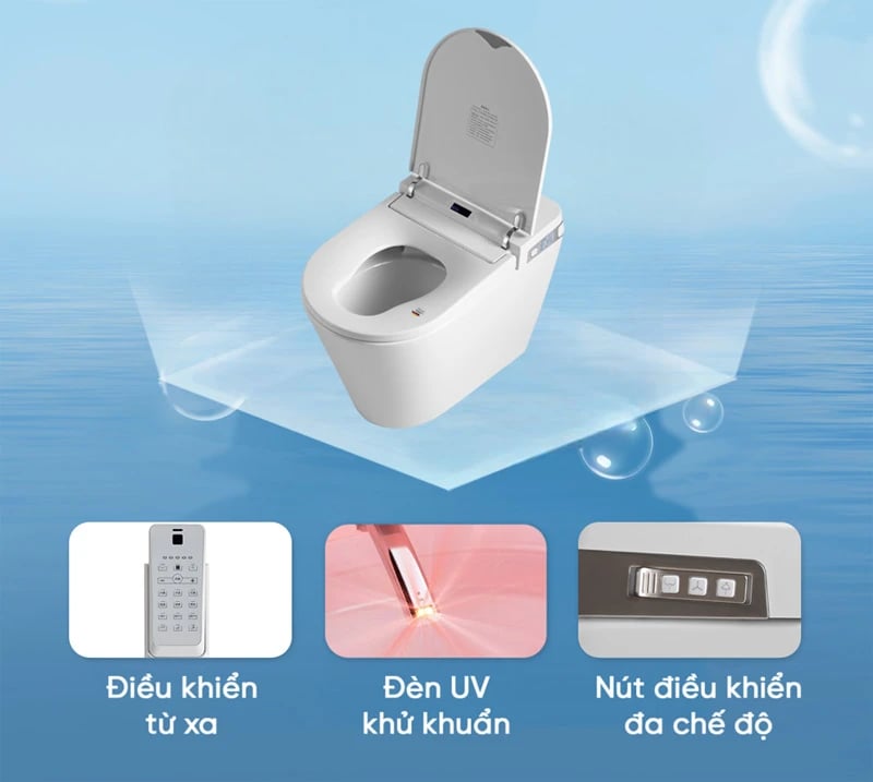 Ảnh Bồn cầu thông minh Bravat C21323W-3-ENG 3