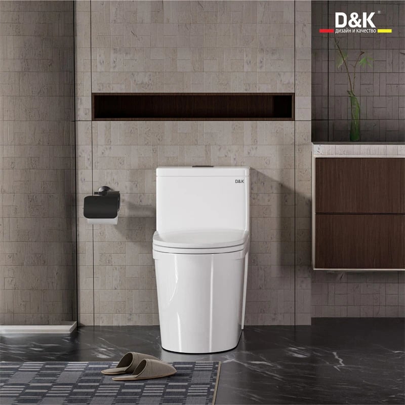 Ảnh Bồn cầu 1 khối D&K GE2550 4