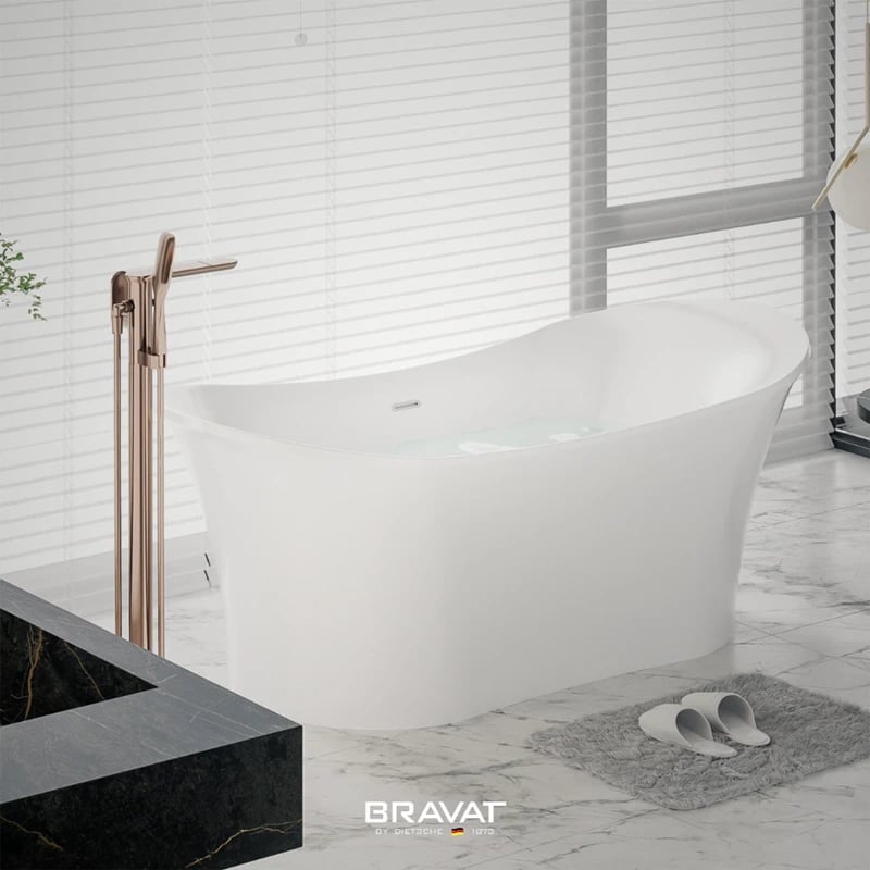 Ảnh Bồn tắm đặt sàn Bravat B25733TW-5 3