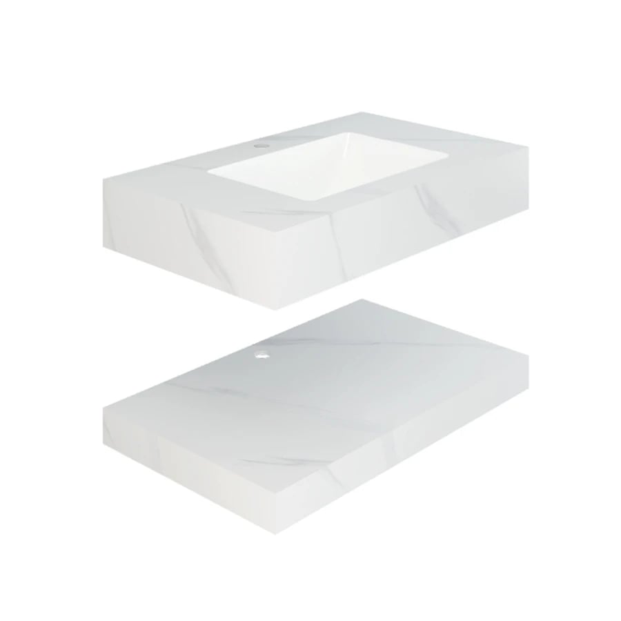 Ảnh Chậu bàn đá 2 tầng Viglacera UA2-9GP01 2