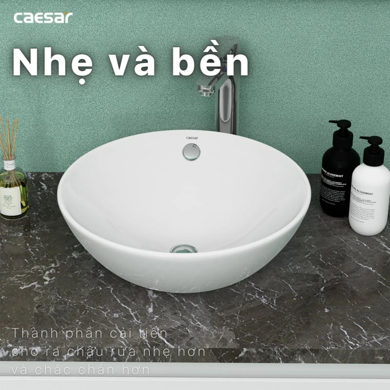 Ảnh Chậu rửa đặt bàn Caesar LF5215 7