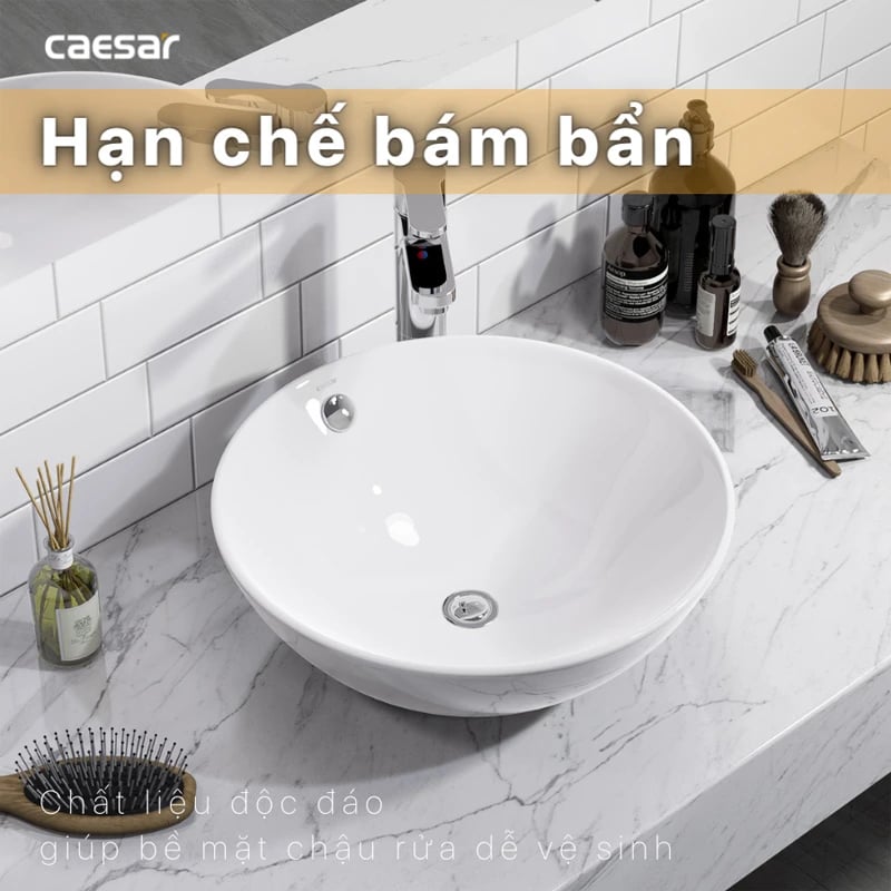 Ảnh Chậu rửa đặt bàn Caesar LF5215 5