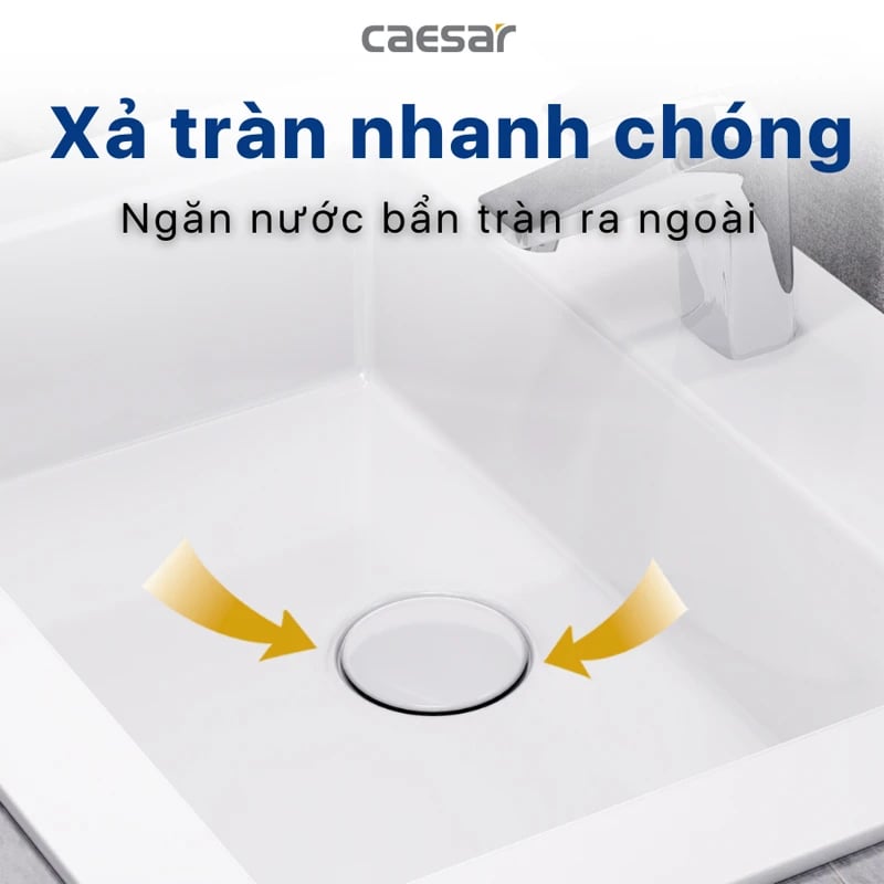 Ảnh Chậu rửa đặt bàn Caesar LF5017 2