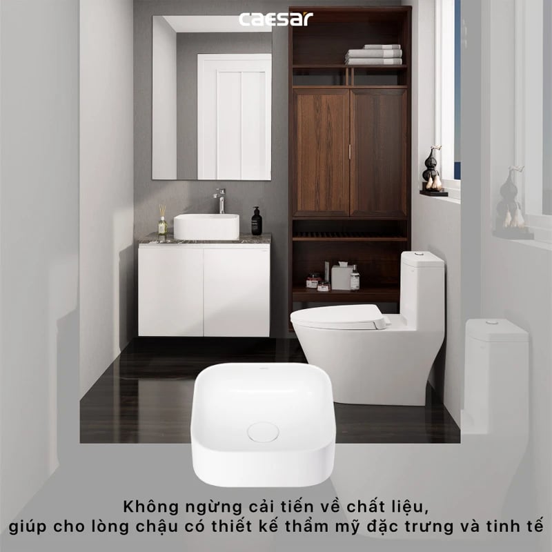 Ảnh Chậu rửa đặt bàn Caesar LF5256 5
