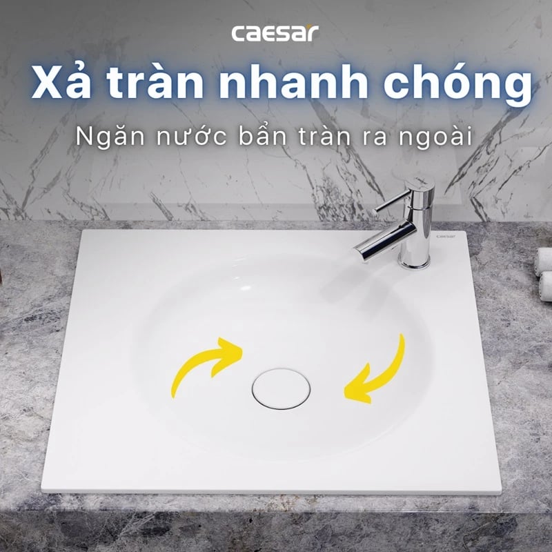 Ảnh Chậu rửa đặt bàn Caesar LF5038 4