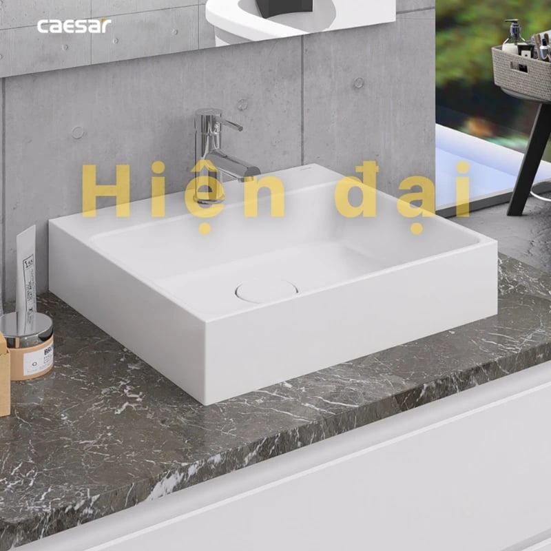 Ảnh Chậu rửa đặt bàn Caesar LF5257 4