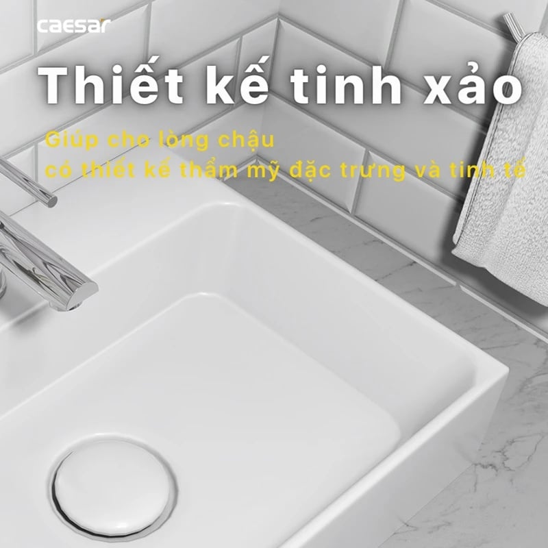 Ảnh Chậu rửa đặt bàn Caesar LF5259 6
