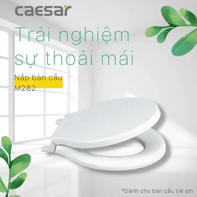 Ảnh Nắp bồn cầu Caesar M282 2