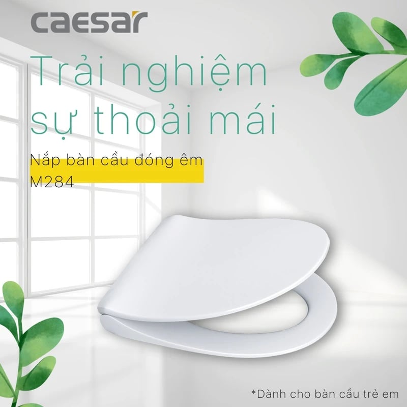 Ảnh Nắp bồn cầu Caesar M284 3