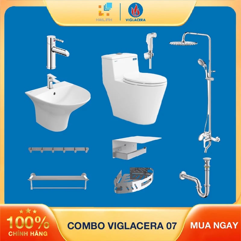 Ảnh Combo thiết bị vệ sinh Viglacera số 7 2