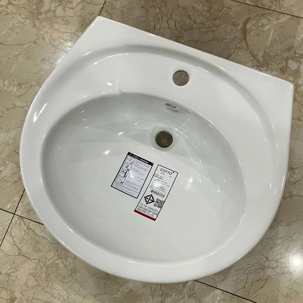 Ảnh Chậu rửa treo tường Cotto C012 3