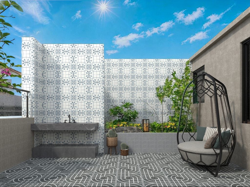 Ảnh Gạch bông Đồng Tâm 2020VINTAGE008 4