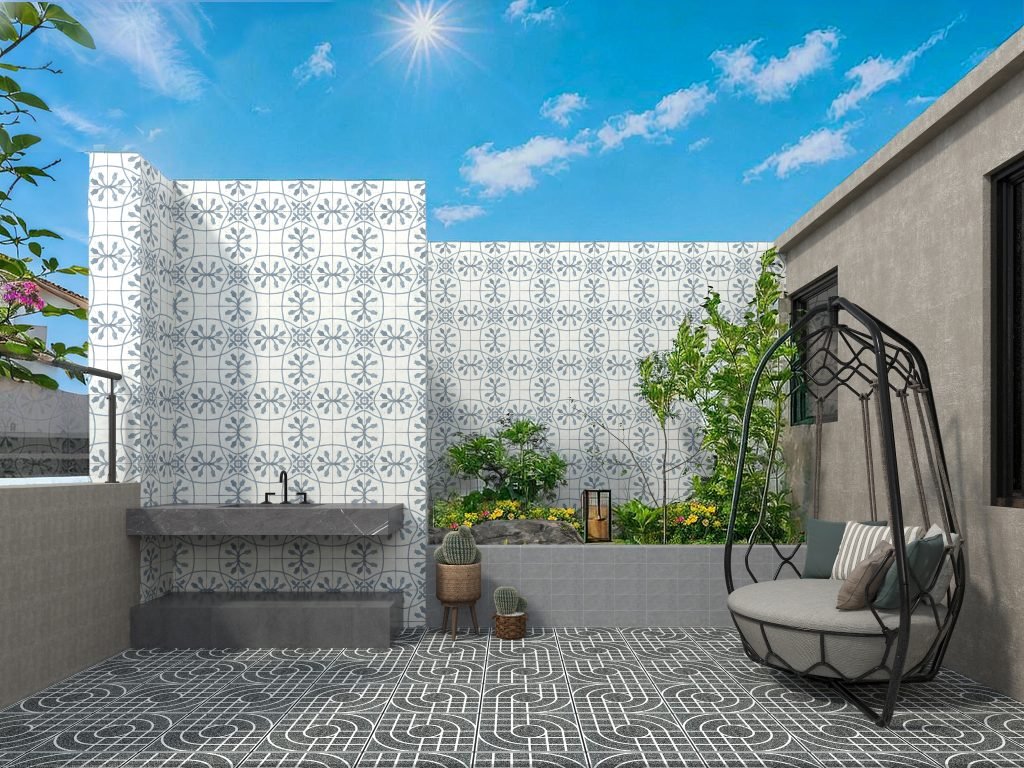 Ảnh Gạch bông Đồng Tâm 2020VINTAGE008 4