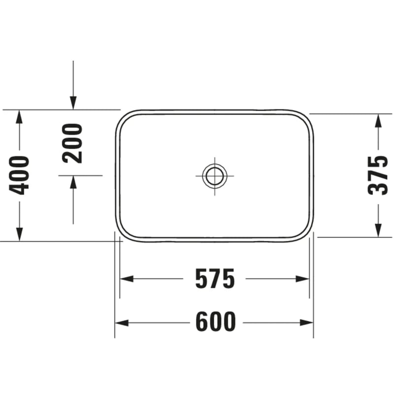 Ảnh Chậu rửa đặt bàn Duravit 2359601300 2