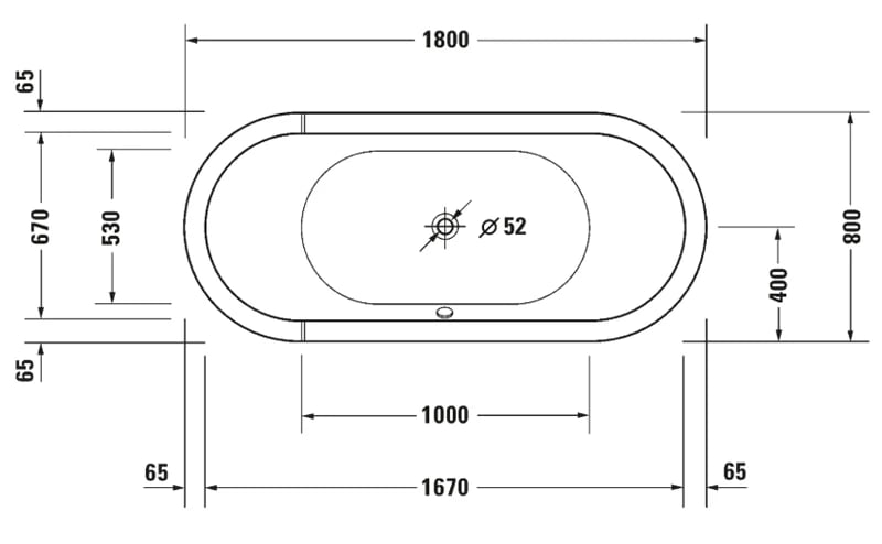 Ảnh Bồn tắm Massage Duravit 760009000CE1000 2