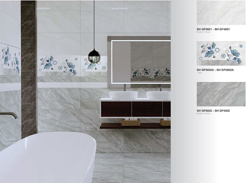 Ảnh Gạch Viglacera SH-GP3602 vân đá màu ghi xám 2