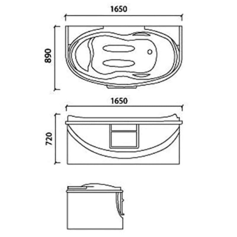 Ảnh Bồn tắm Massage Govern YKL-E47 2