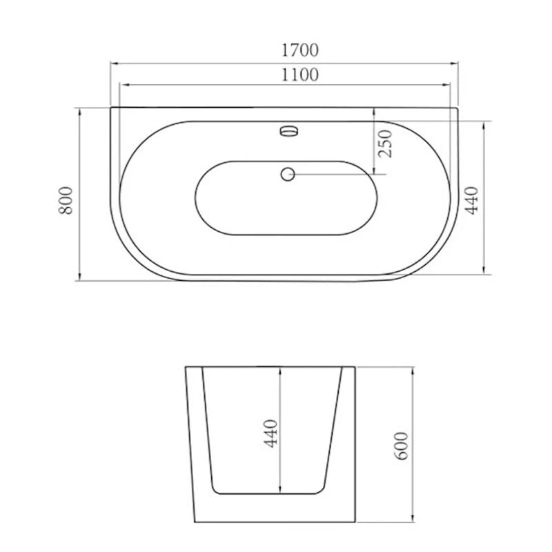 Ảnh Bồn tắm Govern JS-6119 2