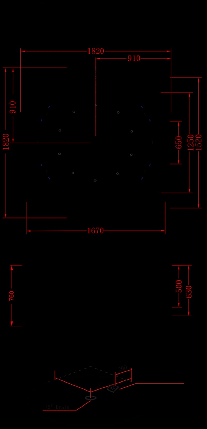 Ảnh Bồn tắm Massage Govern K-8185 2