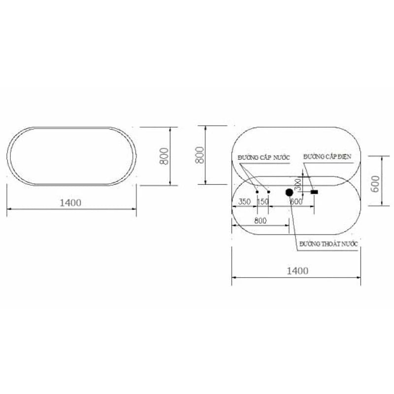 Ảnh Bồn tắm Massage Govern JS-8028 2