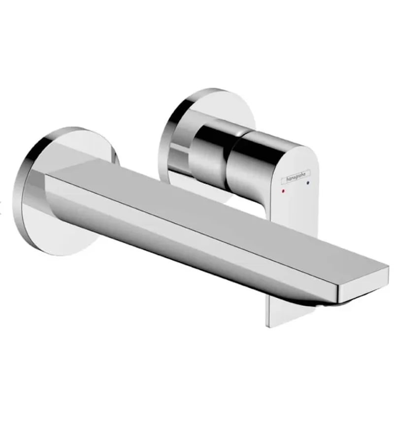 Ảnh Vòi chậu gắn tường Hansgrohe 72568007+13622180 2