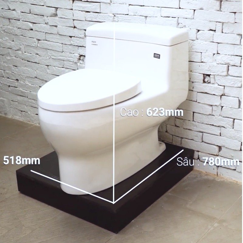 Ảnh Bồn cầu 1 khối Inax AC-4005VN 3