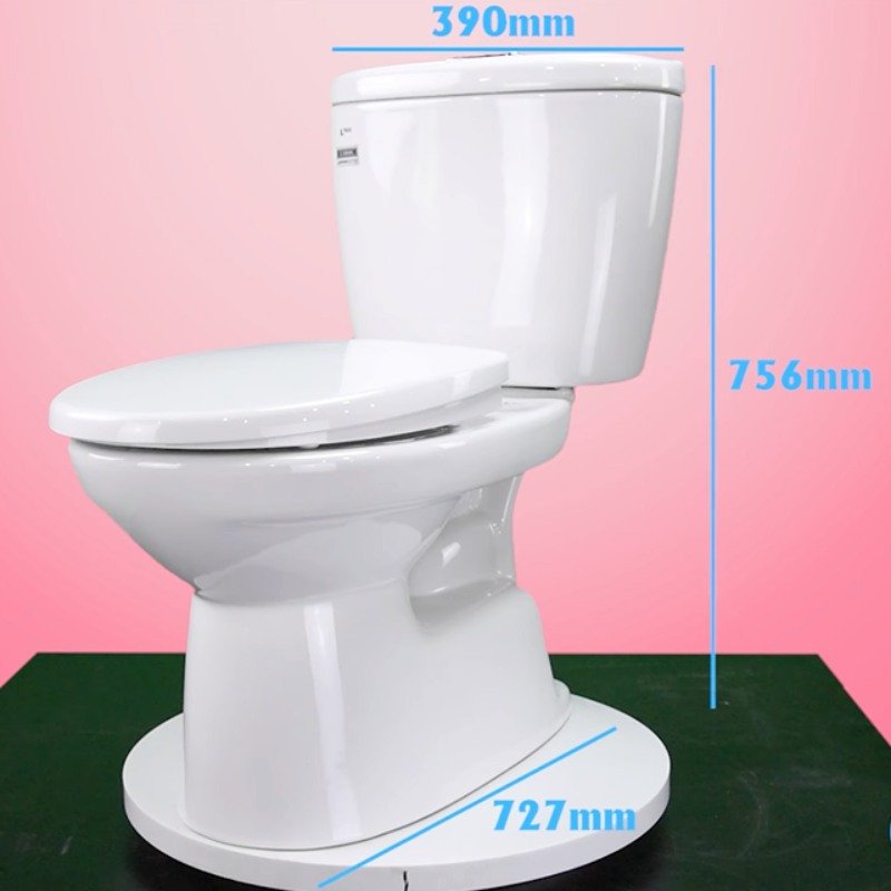 Ảnh Bồn cầu 2 khối Inax C-306VAN 2