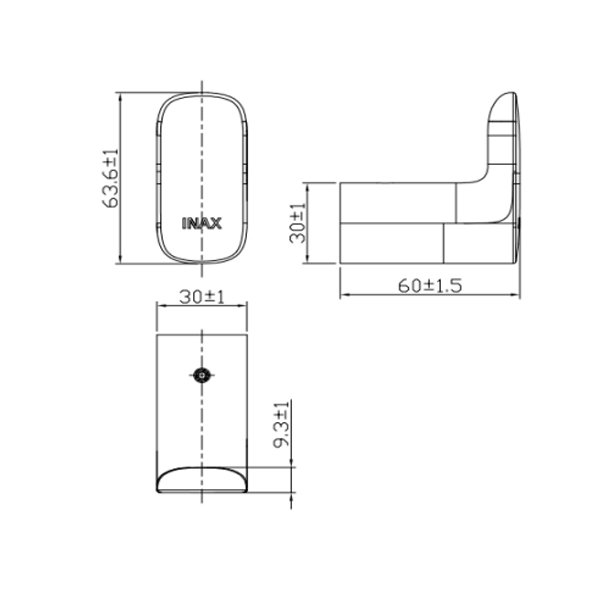 Ảnh Móc áo Inax KFS-941V 2