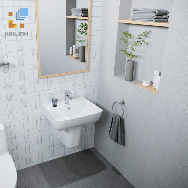 Ảnh Chậu rửa treo tường Inax L-312V 3