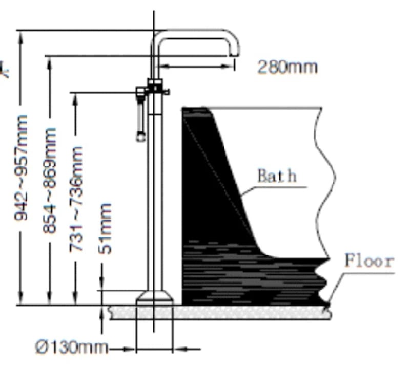 Ảnh Sen tắm gắn bồn Moen 7040MCLK 2